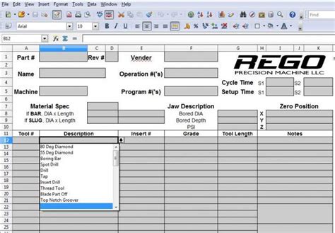 cnc machine setup and operation|cnc tool set up sheet.